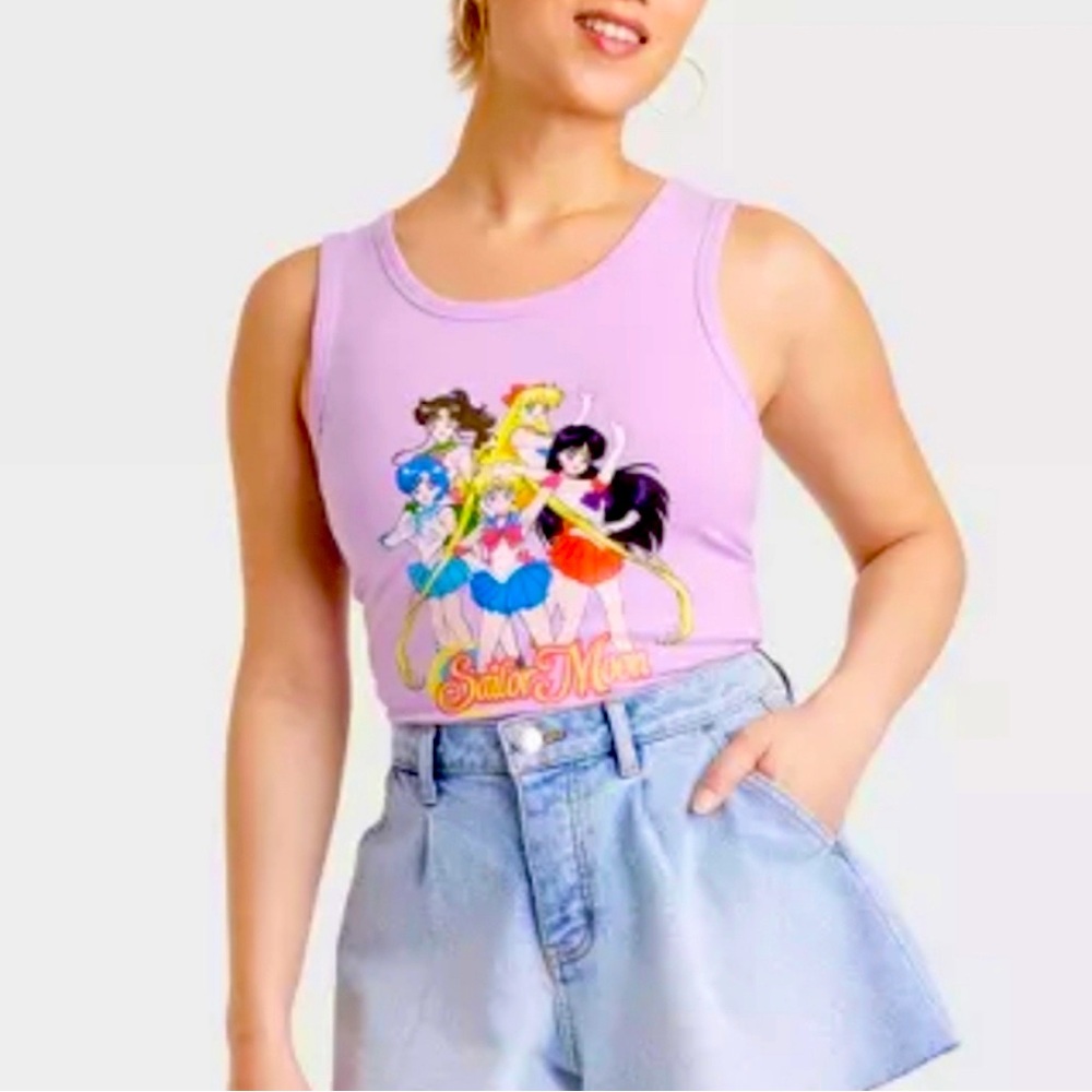 Sailor Moon tank top NWOT